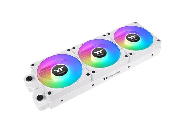 Thermaltake CT120 EX Reverse ARGB Sync - Kabinettvifte - 120 mm - hvit (en pakke 3)