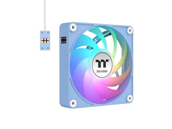 Thermaltake CL-F196-PL12BU-A, Fan, 12 cm, Blå