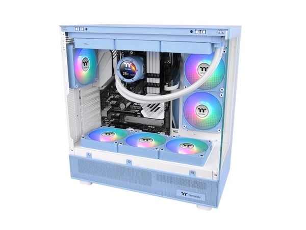 Thermaltake CL-F196-PL12BU-A, Vifte, 12 cm, Blå