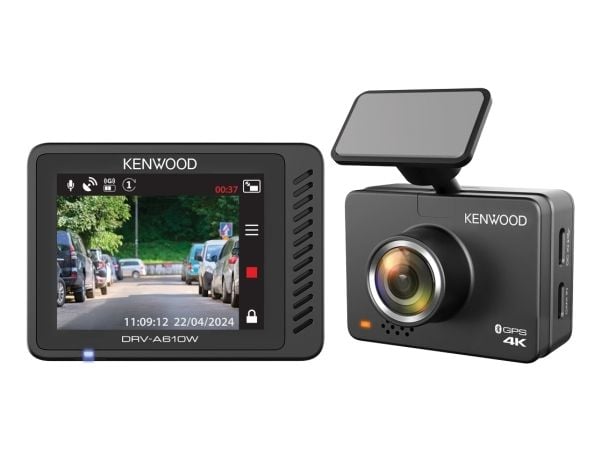 Kenwood DRV-A610W, 4K Ultra HD, 3840 x 2160 piksler, 136°, CMOS, 1/2.8", 30 fps