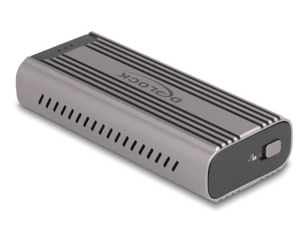 Delock - Drevkabinett - M.2 - M.2 NVMe Card / PCIe (NVMe) - USB-C - grå