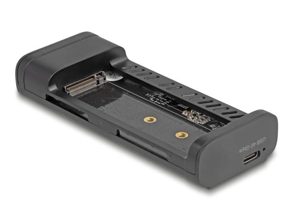 Delock - Drevkabinett - M.2 - M.2 NVMe Card / PCIe (NVMe) - USB-C - grå