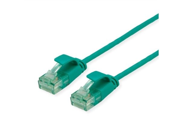 ROLINE 21.45.3436-50, 3 m, Cat6a, U/UTP (UTP), RJ-45, RJ-45, Grønn