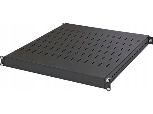 Digitus TN-19-5/9-1U-W-BK, Hylla, Svart, Stål, 100 kg, 1U, 48,3 cm (19")