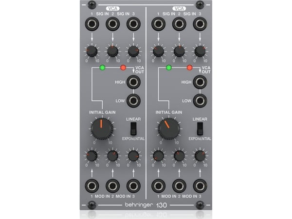 Behringer Behringer 130 DUAL VCA Modulær synthesizermodul