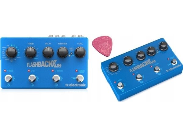 TC Electronic Flashback 2 X4 Delay-gitarr effekt TC Electronic Flashback 2 X4 Delay-gitarr effekt