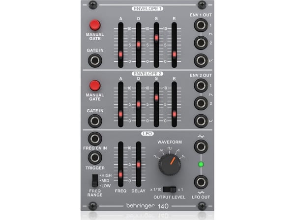 Behringer Behringer 140 DOBBEL ENVELOPE/LFO modulær synthesizermodul
