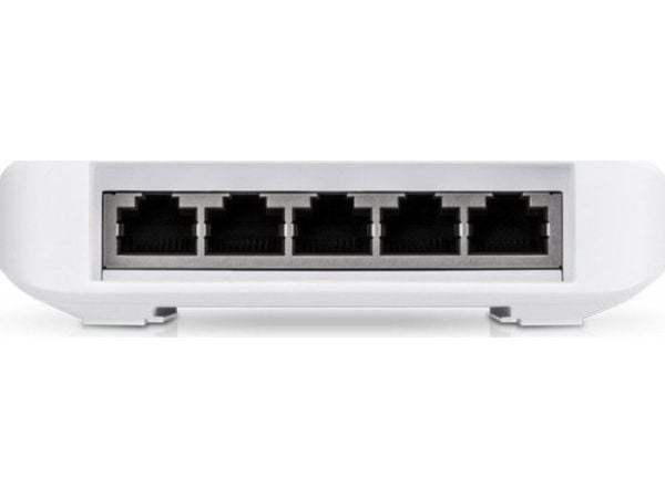 Ubiquiti UniFi Switch USW-FLEX - Switch - Styrt - 4 x 10/100/1000 (PoE) + 1 x 10/100/1000 (PoE++) - veggmonterbar, stangmonterbar - PoE++ (46 W) (e...