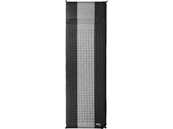 Nils Extreme selvoppblåsbar matte grå-svart 195x60x5 cm (NC4340)