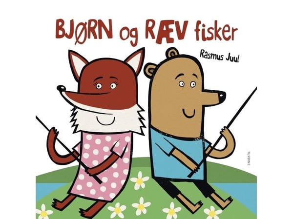 Bjørn og rev fisker | Rasmus Juul | Språk: Dansk