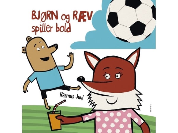 Bjørn og Ravn spiller ball | Rasmus Juul | Språk: Dansk