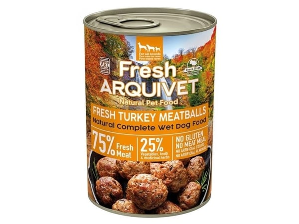 Arquivet Tuoreet kalkkunan lihapullat kastikkeessa 400g Arquivet Tuoreet kalkkunan lihapullat kastikkeessa 400g