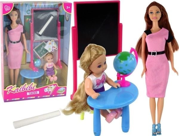 LeanToys Baby Doll opettaja ja oppilas koululautakunta Globe tarvikkeet LeanToys Baby Doll opettaja ja oppilas koululautakunta Globe tarvikkeet