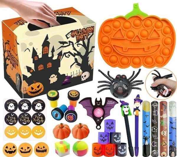 LeanToys Sensory Anti-stress Haloween Fidget Toys Pop It