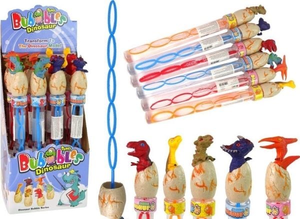LeanToys Såpebobler Dinosaurer 34 cm, ulike farger LeanToys Såpebobler Dinosaurer 34 cm, ulike farger