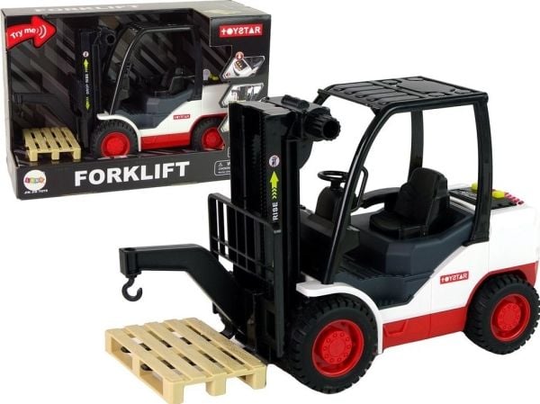 LeanToys haarukkatrukin liikkuva haarukkapaletti.