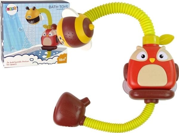 LeanToys badeleketøy - såpesvane i badekar/dusj
