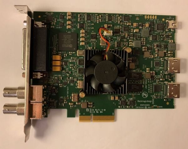 Blackmagic DeckLink Studio 4K - Videofångstadapter - PCIe 2.0 x4 - NTSC, PAL