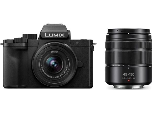 Panasonic Lumix DC-G100D schwarz+ H-FS 12-32+ 35-100E (DC-G100DWEGK)