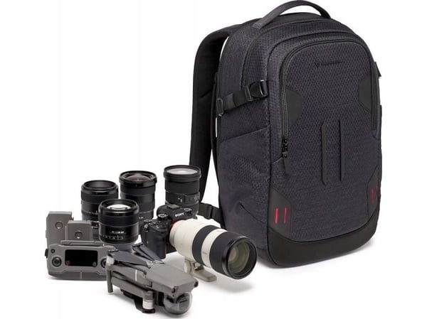 Manfrotto Pro Light Backloader S - Ryggsekk for DSLR camera with lenses - nylon, syntetisk tøy - svart - 15"