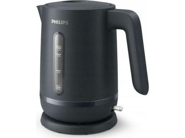 Philips 1000 series Essentials collection HD9314/90 -hurtigkoker i 1000-serien, 1,7 l, 2020 W, Svart, Plast, Vannivåindikator, Trådløs