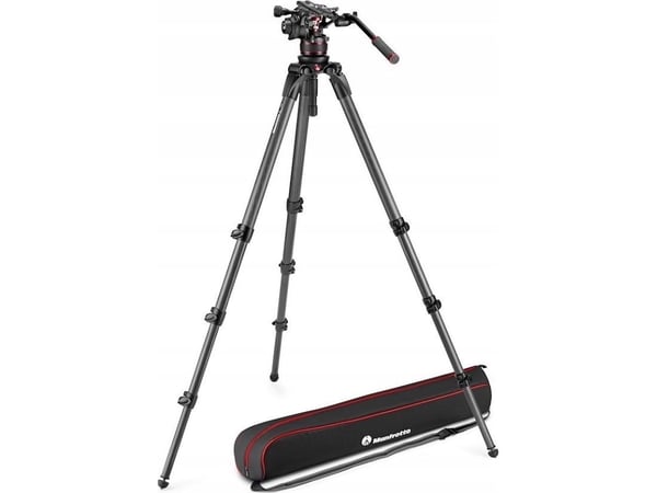 Manfrotto 536 Stativ + 612 Hode + Veske