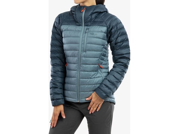 RAB microlight alpine damejakke orion blue/citadel-12 (m)