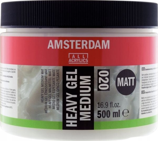 Schjerning Amsterdam Heavy gel medium matt 020 glass