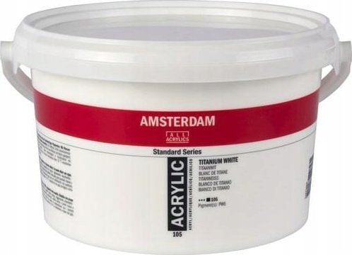 Artequipment Amsterdam Standard Series Akrylbøtte Titanium White 105