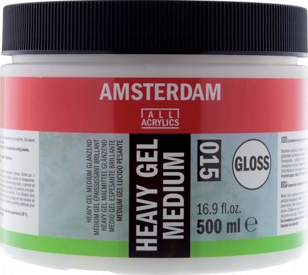 Amsterdam Heavy gel medium gloss 015 burk