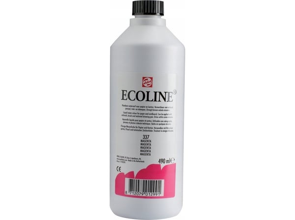 Ecoline Liquid Watercolour Bottle 490 ml Magenta 337
