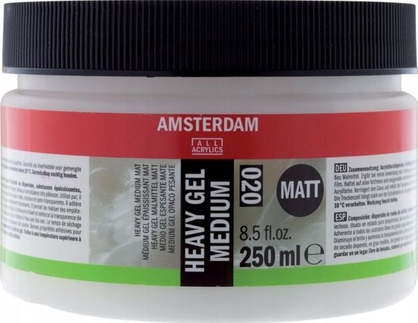 Amsterdam Heavy gel medium matt 020 (burk)