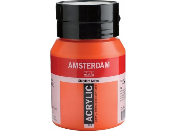 Amsterdam Standard Series akrylfargeglass 398 Naphthol Red Light 398