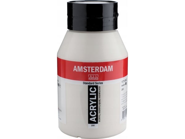 Artequipment Amsterdam Standard Series Akrylkrukke 1000 ml Titanium Buff Deep 290