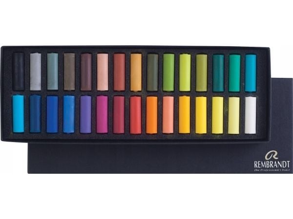 Rembrandt Soft pastel set General Selection | 30 half pastels