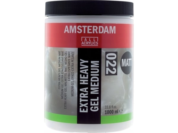 Amsterdam Extra heavy gel medium matt 022 (burk)