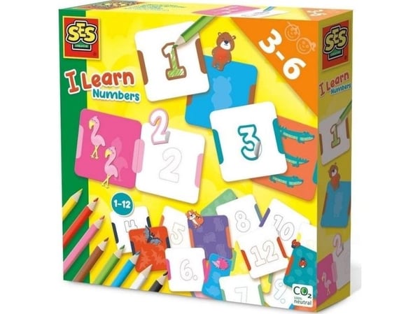 SES Creative 14639, 3 År, Kartong, Multifärg