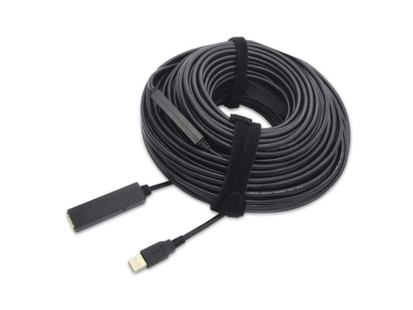 VALUE - USB-jatkojohto - USB (M) - USB (W) - 30 m (USB/USB 2.0) - aktiivinen kaapeli (signaalin regenerointi) - musta (12.99.1111)