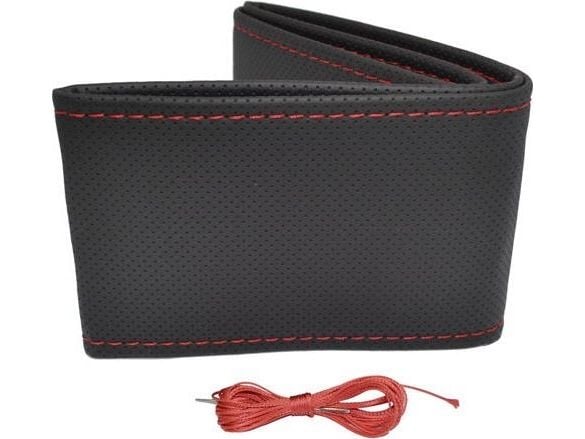 AMiO snøret perforert rattdeksel M 37-39 cm OTOM-OTDK202 AMiO snøret perforert rattdeksel M 37-39 cm OTOM-OTDK202