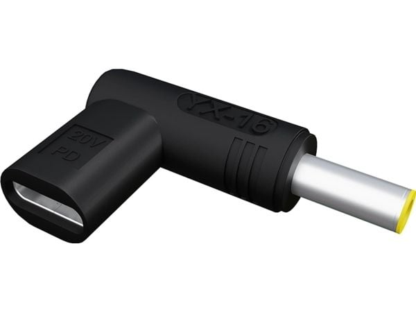 USB Blow 76-098# adapter: USB-C til DC-in, svart