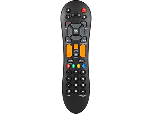 Pilot RTV Blow 74-269# fjärrkontroll till Polsat HD7000 utan logo
