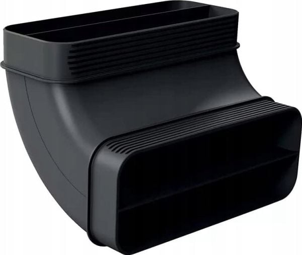 Siemens HZ9VDSB2 - Vertikal bøy 90° - For flat kanal, egnet for min. 70 cm dyp bordplate