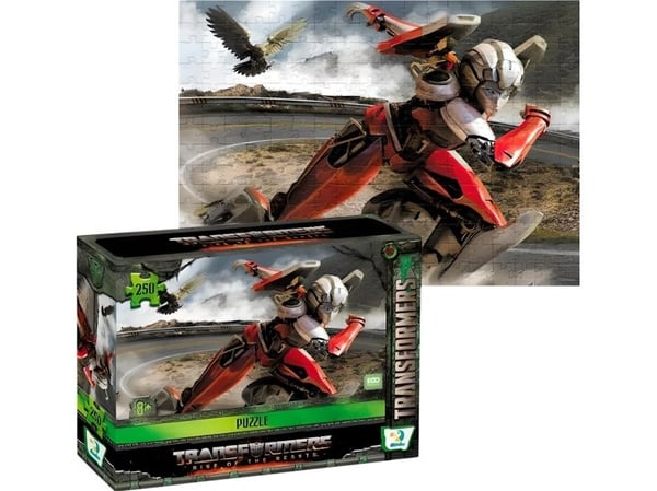 Dodo PUZZLE 250 brikker Transformers med soft touch-lag