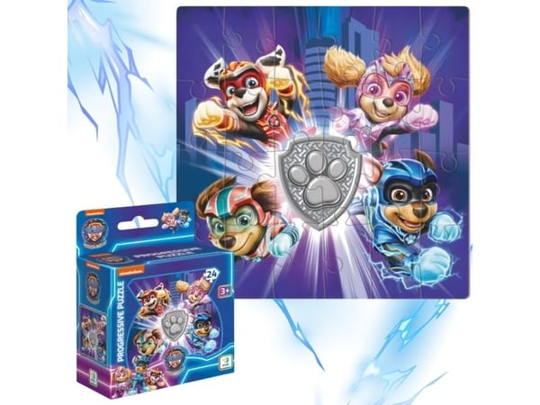Dodo PUZZLE PSI PATROL “BOHATEROWIE” 24 elementer fargerikt puslespill PAW PATROL