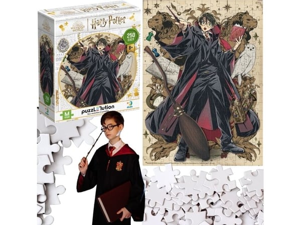 Dodo Puzzle "Harry Potter" för Calej-familjen hög kvalitet 250 bitar, ålder 8+