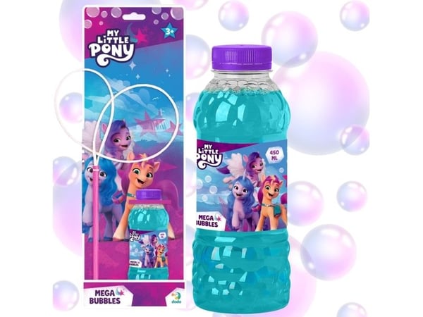 Dodo Mega sett for store såpebobler My Little Pony, store bobler 450 ml