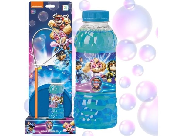 Dodo Mega-sett for å lage såpebobler, Paw Patrol, store bobler, såpevann 450 ml