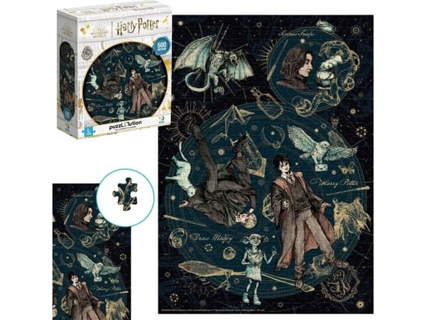 Dodo-puslespill Harry Potter-puslespill 500 fargerike magiske biter