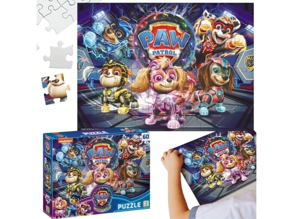Dodo Puzzle "Psi Patrol - Operation: Meteor" Paw Patrol pussel med 60 bitar