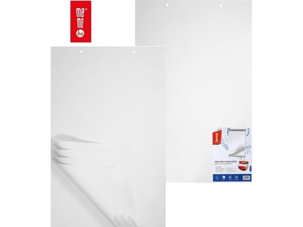 Flipover MemoBe Blok do flipchartu MemoBe 65x100cm gładki (20)
